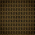 Oriental pattern design black and gold, luxury ornament abstarct wallpaper